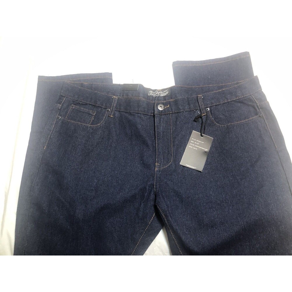 Vintage Brooklyn Xpress Mens Baggy Denim  Color Block Size 46/33 Retail $65